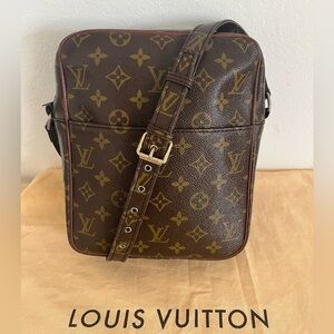 Louis Vuitton Marceau Shoulder Crossbody Messenger Bag Unisex Rare 1970-80 EUC